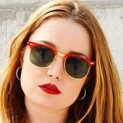 PREP Red Retro Sunglasses sold by Giant Vintage