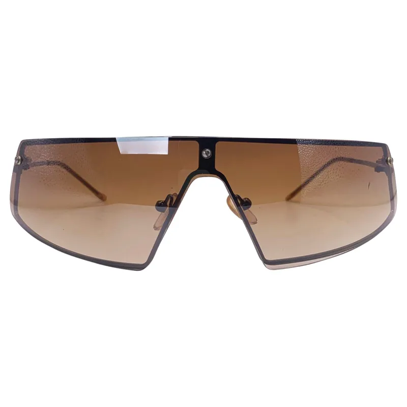 SEXY Wraparound Shield Sunglasses sold by Giant Vintage