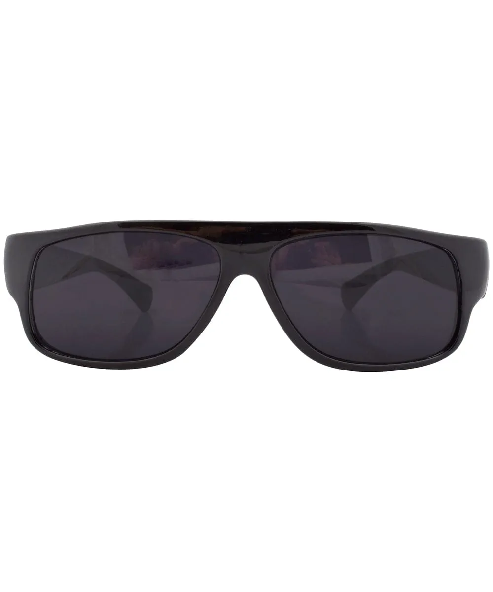 WEEDIE Black Fashion-Forward Sunglasses sold by Giant Vintage product image thumbnail 3
