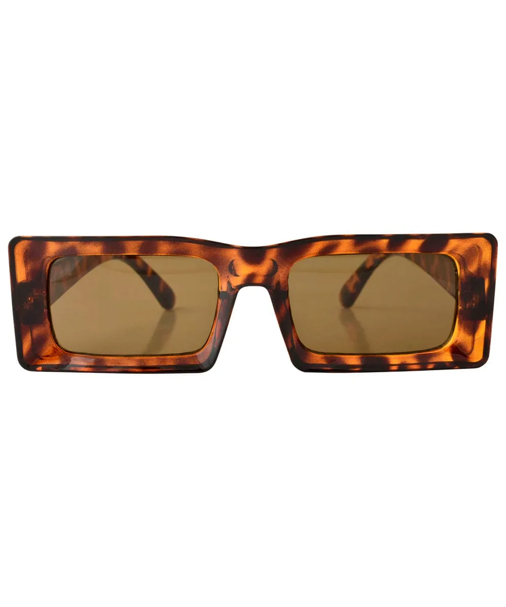 DEUCE Tortoise Mod Square Sunglasses sold by Giant Vintage product image thumbnail 3