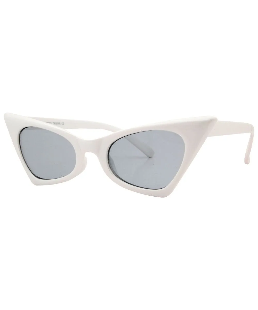 KADILLAC White/SD Cat-Eye Sunglasses sold by Giant Vintage product image thumbnail 2