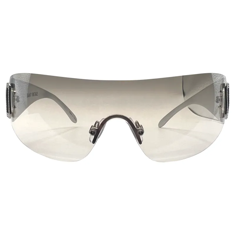 GHOST Flash Rimless Shield Sunglasses sold by Giant Vintage