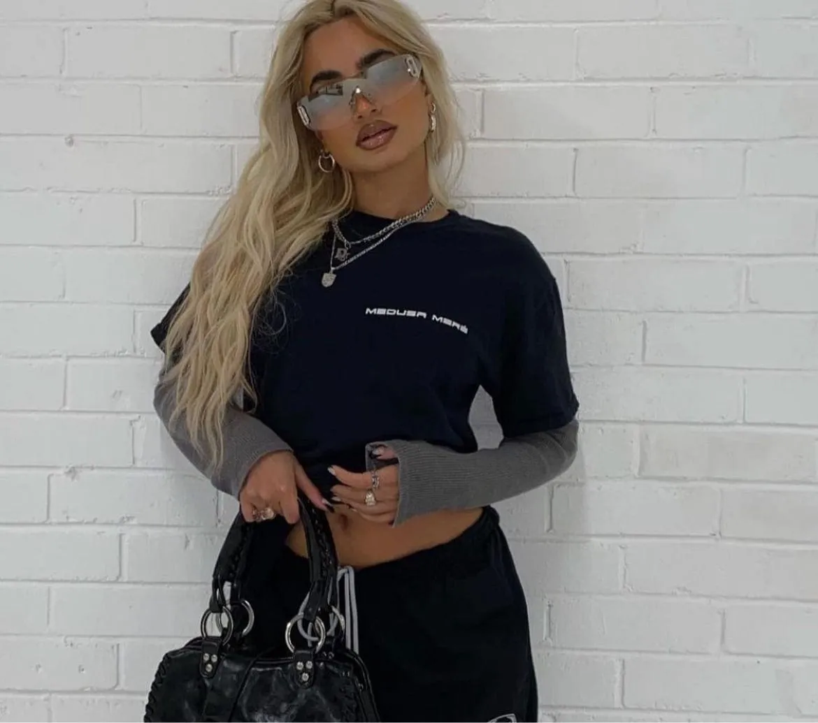 GHOST Flash Rimless Shield Sunglasses sold by Giant Vintage product image thumbnail 3