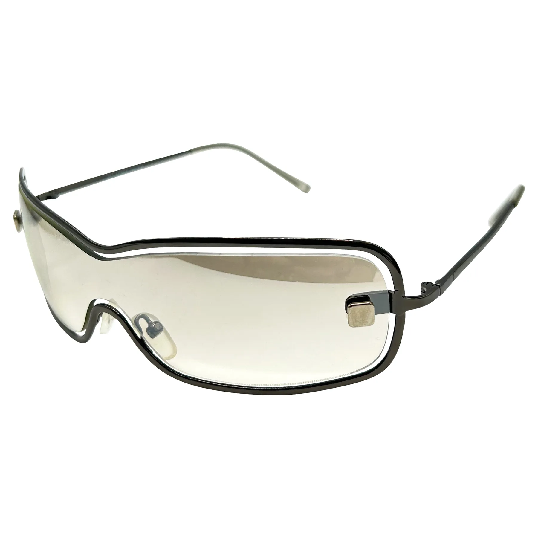 ATTITUDE Square Y2K Sunglasses sold by Giant Vintage product image thumbnail 2