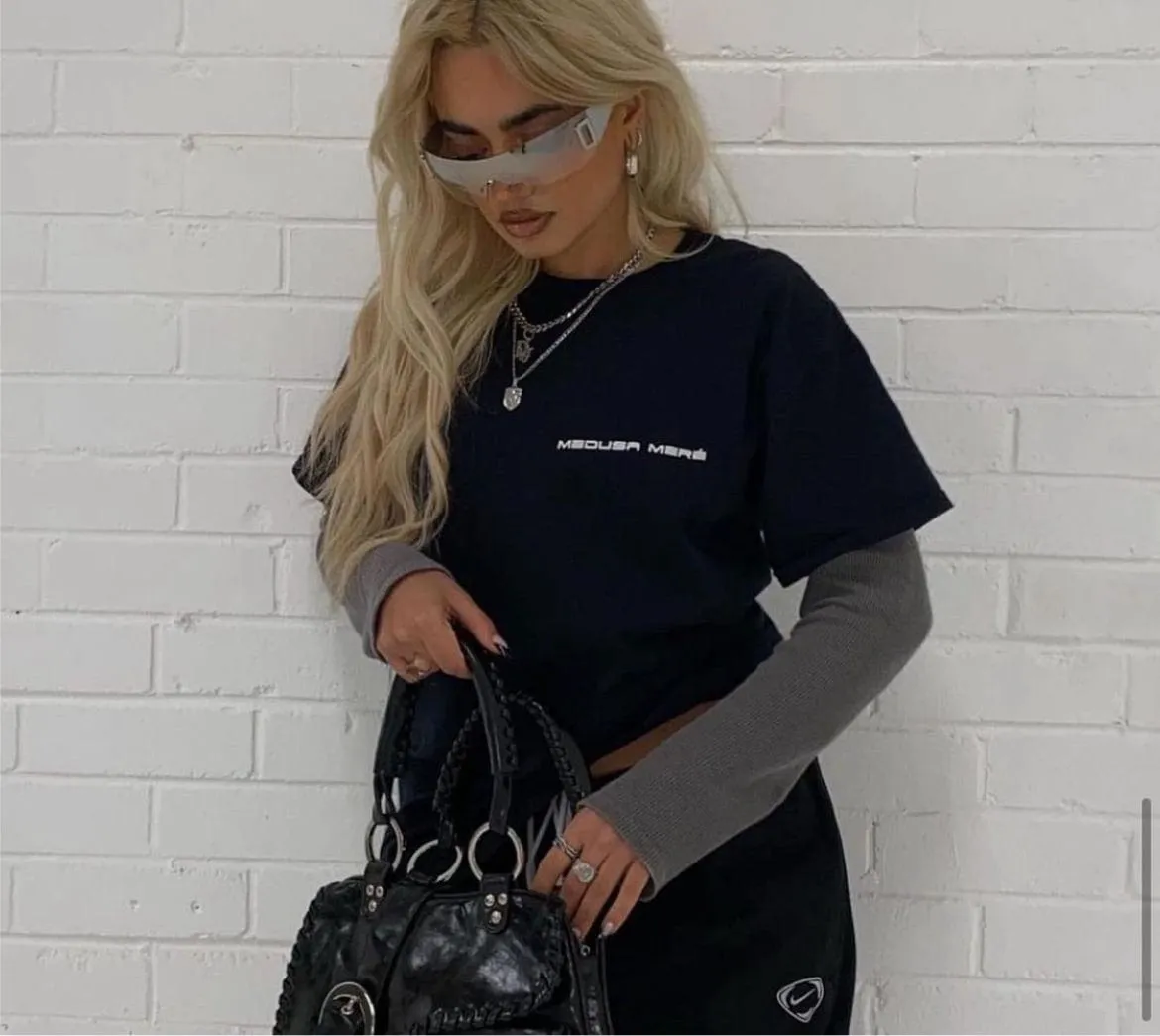 GHOST Flash Rimless Shield Sunglasses sold by Giant Vintage product image thumbnail 4