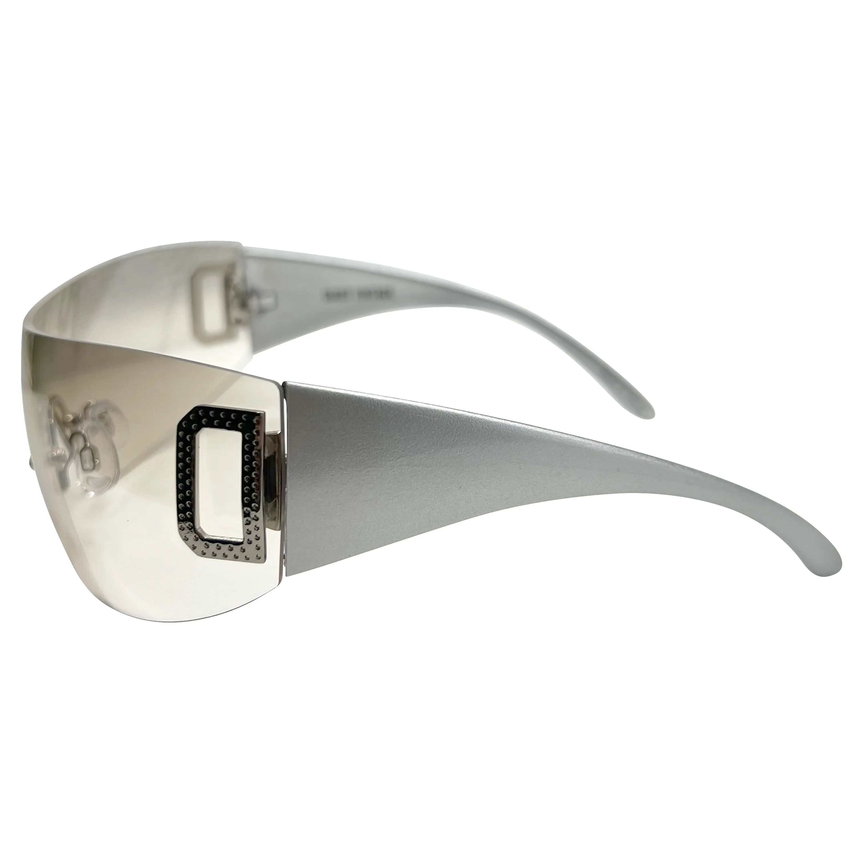 GHOST Flash Rimless Shield Sunglasses sold by Giant Vintage product image thumbnail 2