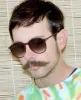 PRICE Red/Black Mens Sunglasses sold by Giant Vintage