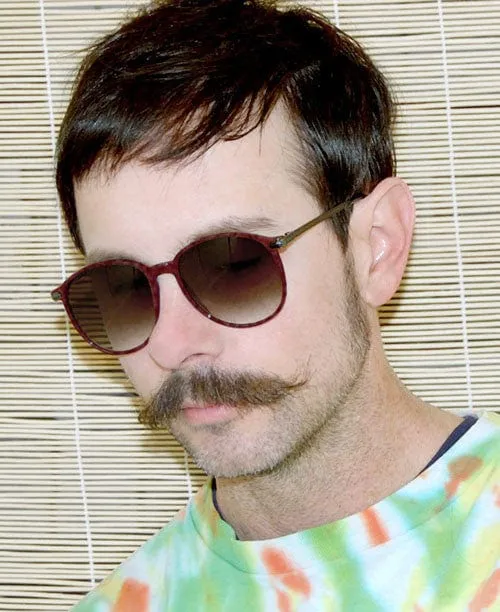 PRICE Red/Black Mens Sunglasses sold by Giant Vintage product image thumbnail 2