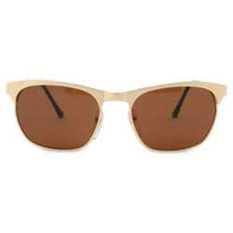 GODS Matte Gold Cat-Eye Sunglasses sold by Giant Vintage
