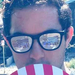 PRIDE Black Mens Sunglasses sold by Giant Vintage