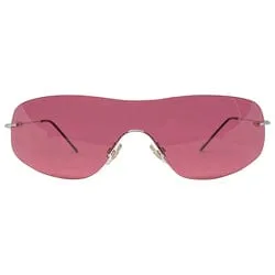 STARS Hot Pink Rimless Glasses sold by Giant Vintage product image thumbnail 3