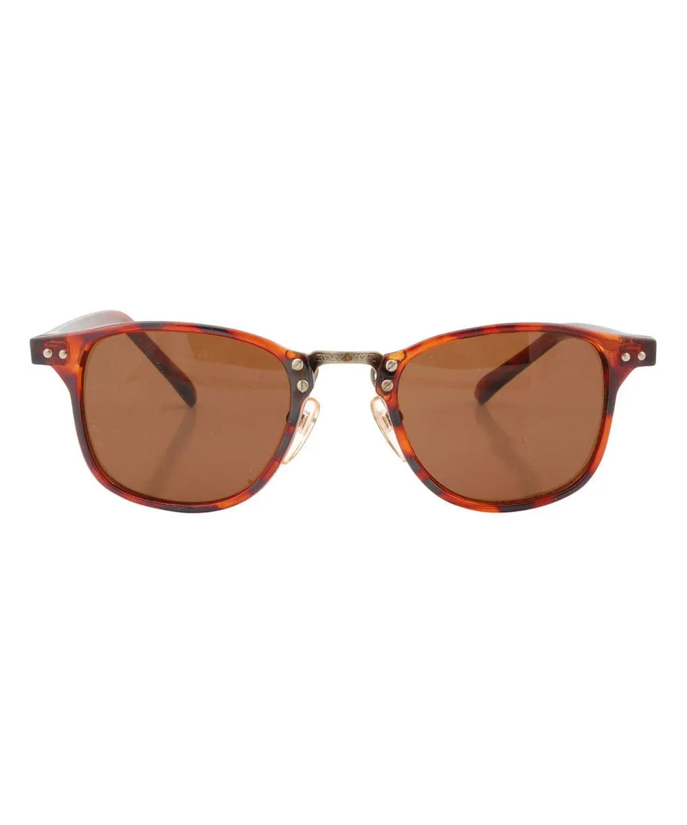 BELFORTE Tortoise Classic Sunglasses sold by Giant Vintage product image thumbnail 3