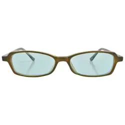 BESTIE Green Square 2000's Sunglasses sold by Giant Vintage