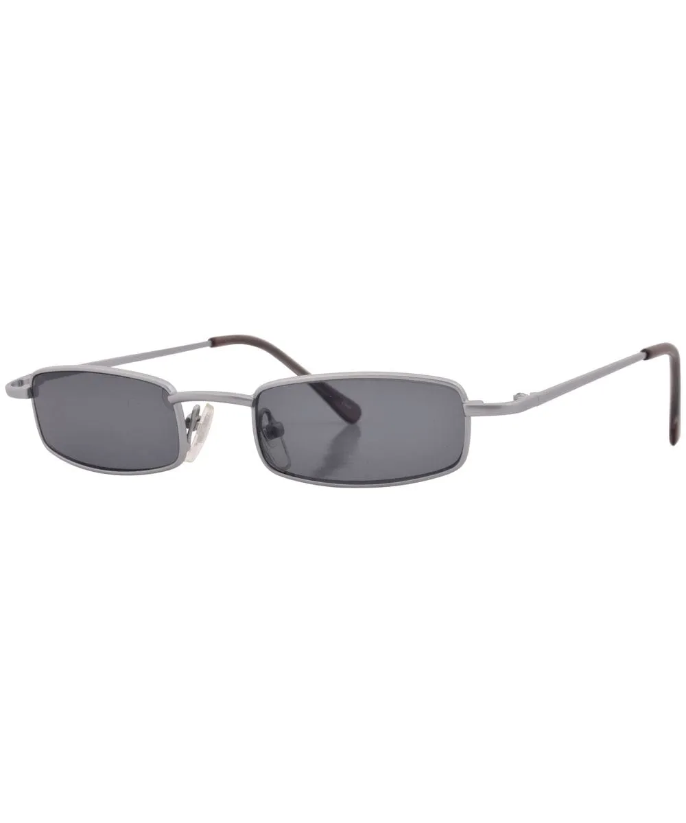 RADDY Silver/Smoke Micro Square Sunglasses sold by Giant Vintage product image thumbnail 2