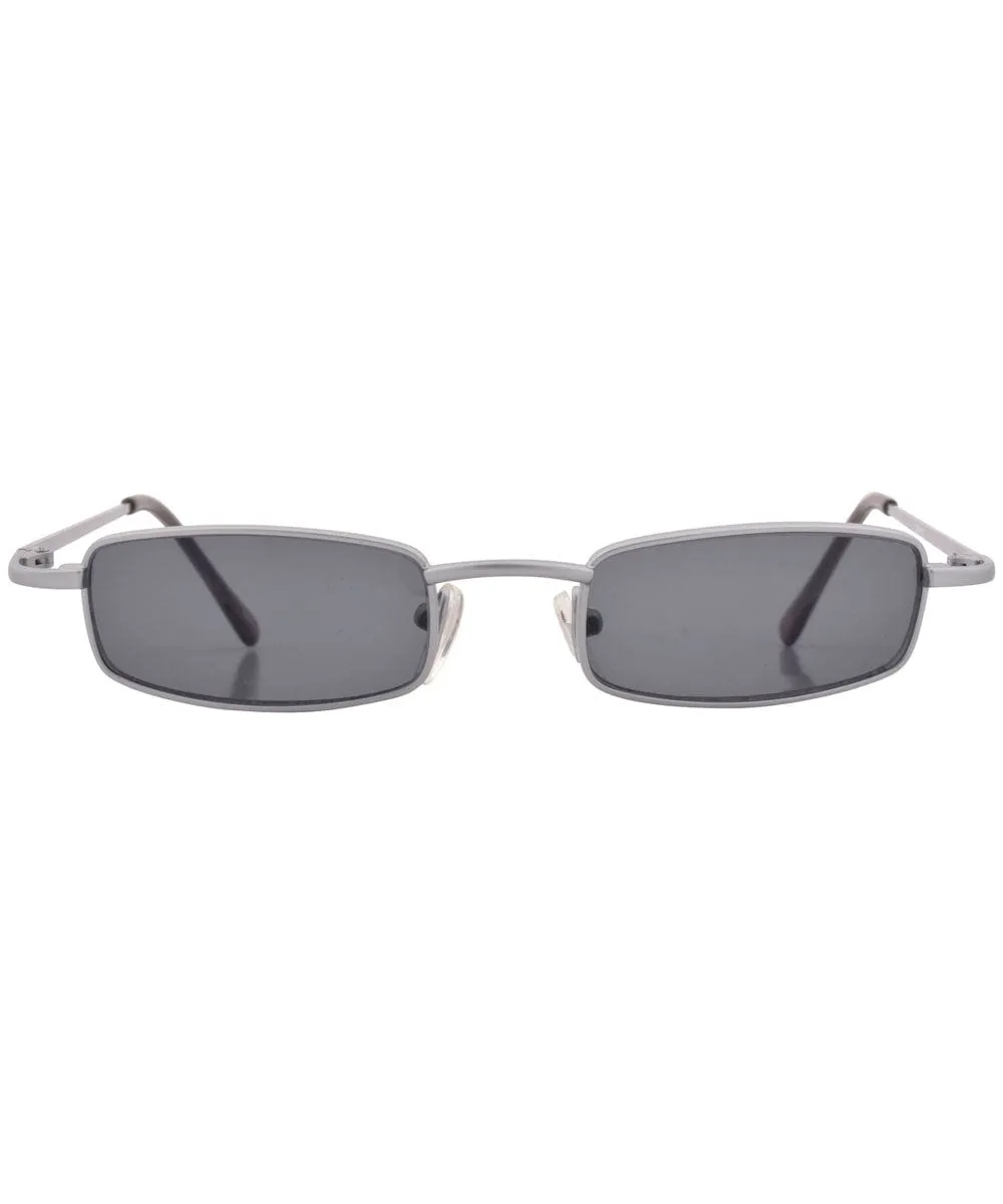 RADDY Silver/Smoke Micro Square Sunglasses sold by Giant Vintage product image thumbnail 3