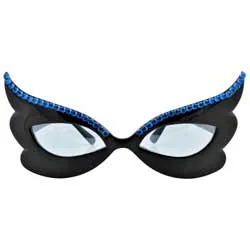 FAIRE Blue Cat-Eye Sunglasses sold by Giant Vintage