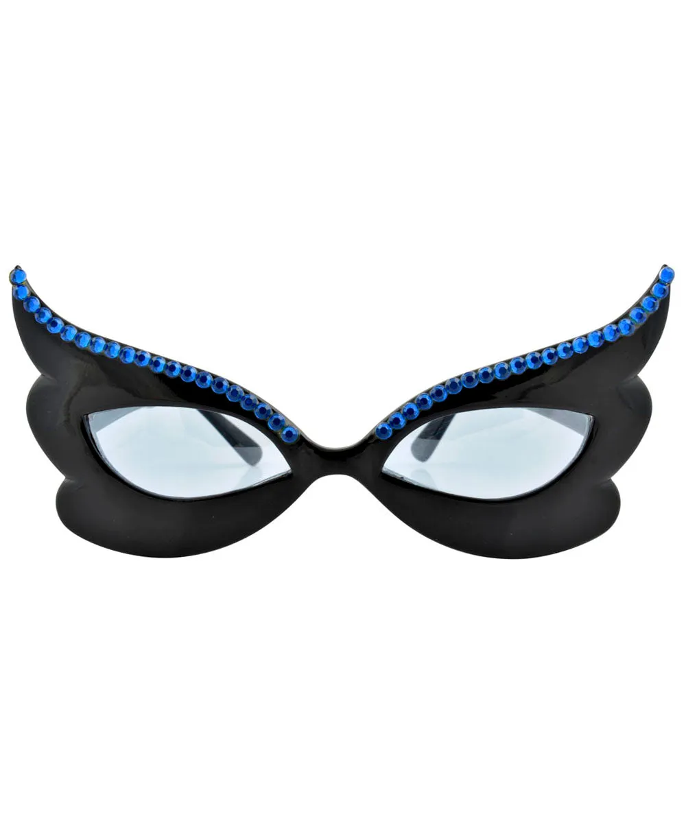 FAIRE Blue Cat-Eye Sunglasses sold by Giant Vintage product image thumbnail 3