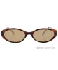 FUNKED Demi/Brown Oval Sunglasses sold by Giant Vintage