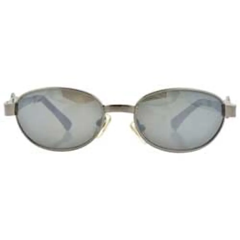 DIPTYCH Gunmetal Oval Sunglasses sold by Giant Vintage
