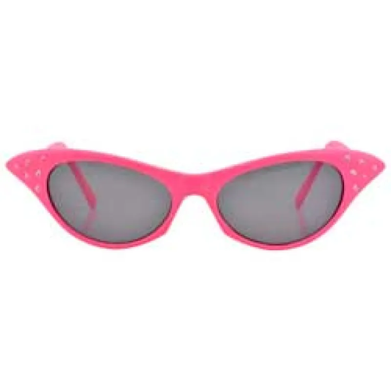 BLAM! Pink Cat-Eye Sunglasses made by Giant Vintage