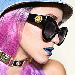 VENGA Black Cat-Eye Sunglasses sold by Giant Vintage product image thumbnail 2