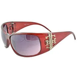 GLAM GLAM Red Fashion-Forward Sunglasses sold by Giant Vintage