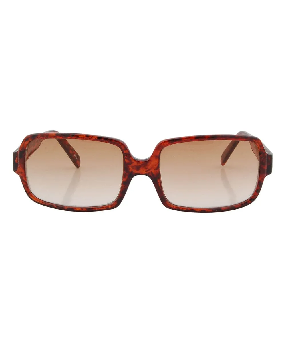 LADINO Tortoise Square Sunglasses sold by Giant Vintage product image thumbnail 3