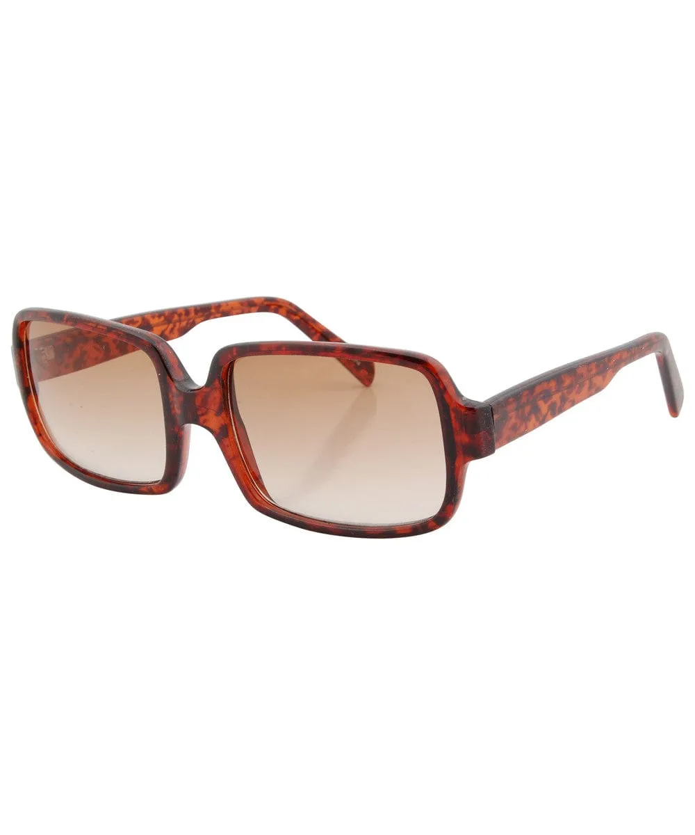 LADINO Tortoise Square Sunglasses sold by Giant Vintage product image thumbnail 2