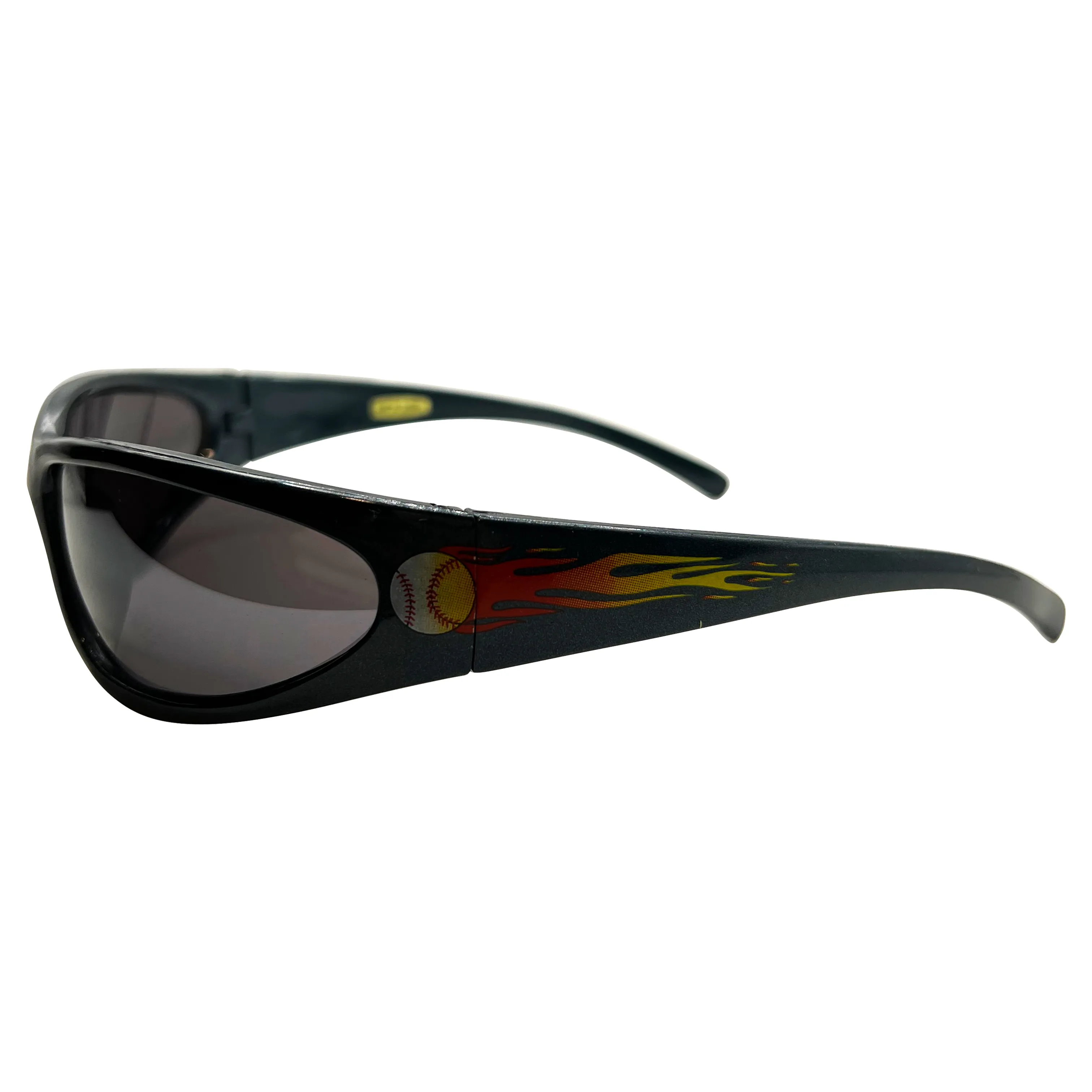 HOOPS Navy Baseball Red Flame sold by Giant Vintage