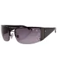 GLAMOURPUSS Gun/Smoke Rimless Sunglasses sold by Giant Vintage