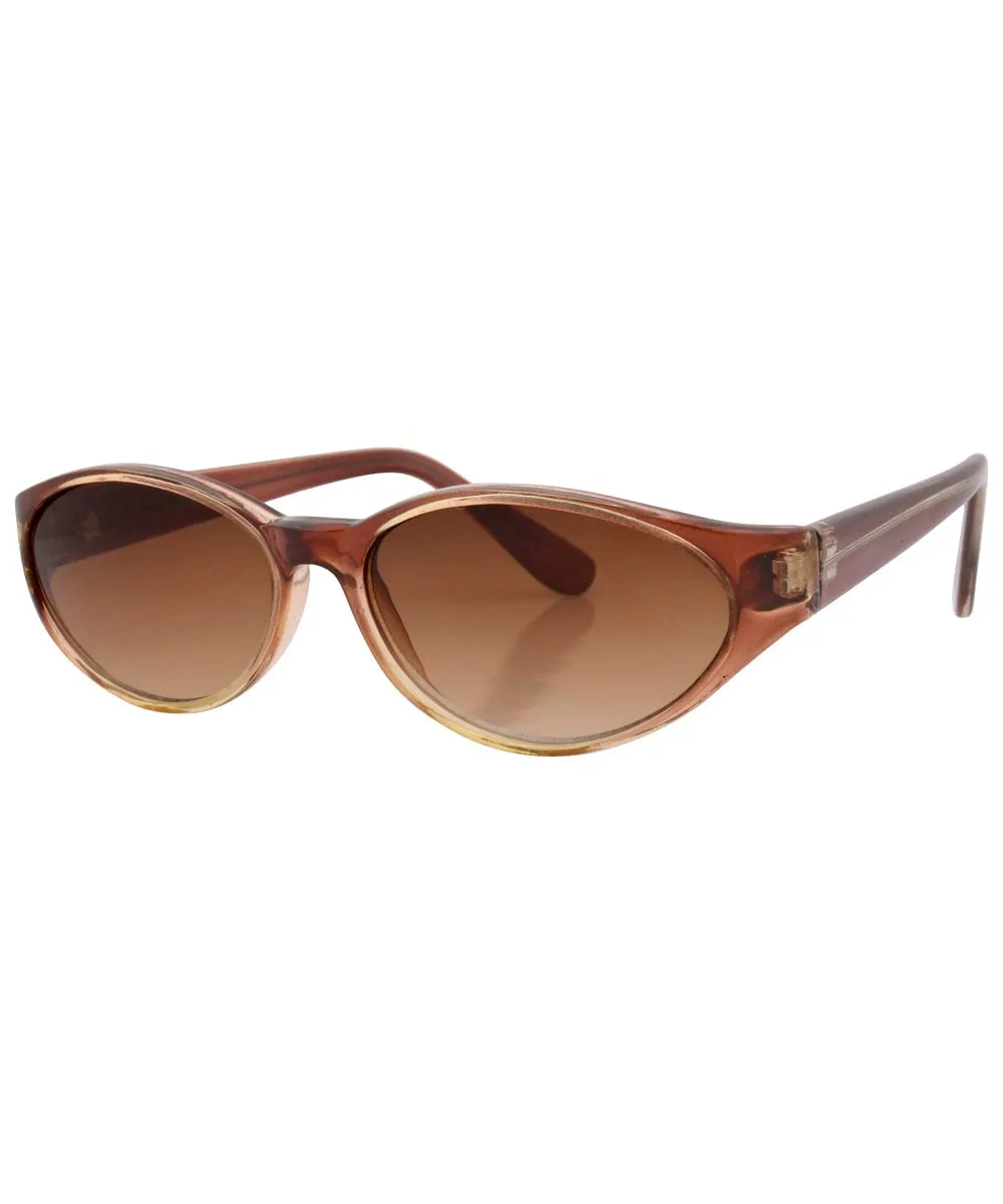 OOPSIE Brown Cat-Eye Sunglasses sold by Giant Vintage product image thumbnail 2