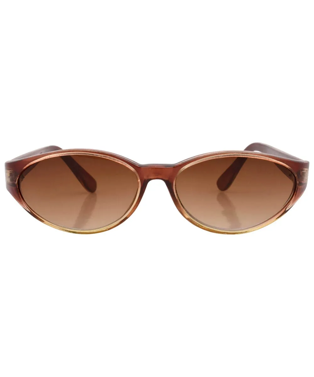 OOPSIE Brown Cat-Eye Sunglasses sold by Giant Vintage product image thumbnail 3
