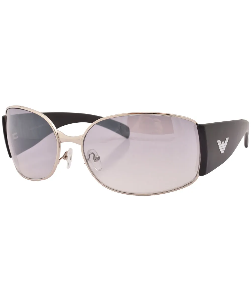 CRYSTALS Silver Hip-Hop 2000's Sunglasses sold by Giant Vintage product image thumbnail 3