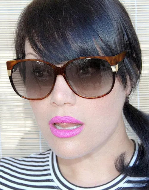 DAISY Tortoise/Smoke Cat-Eye Sunglasses sold by Giant Vintage product image thumbnail 3