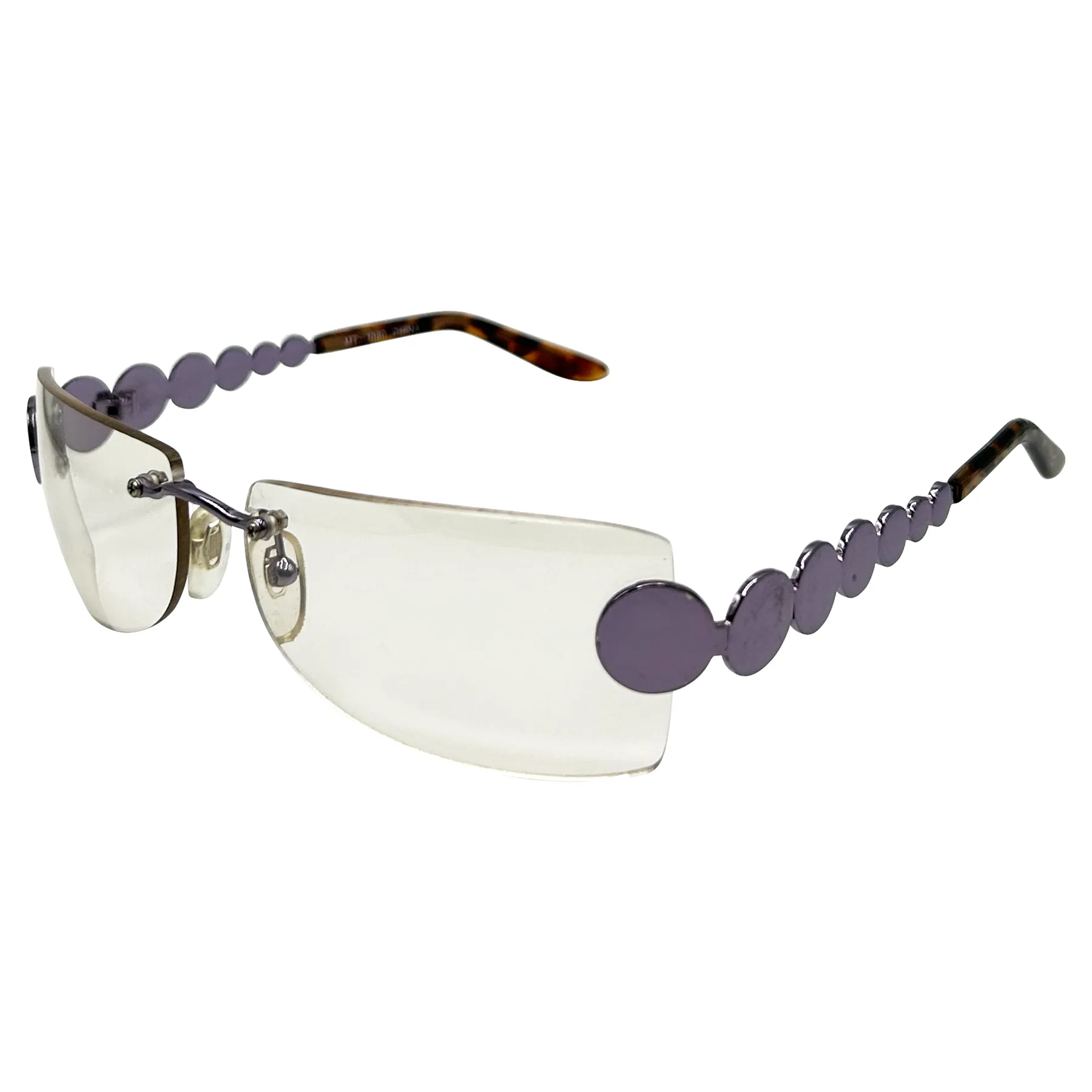FAIRY Rimless Y2K Sunglasses sold by Giant Vintage product image thumbnail 4