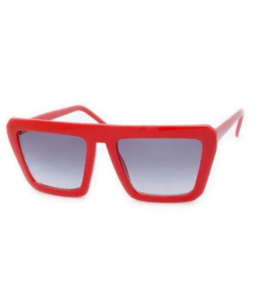 CARTOON Red 80s Sunglasses sold by Giant Vintage product image thumbnail 2