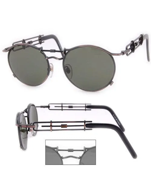 PURPOSE Copper Round Sunglasses sold by Giant Vintage product image thumbnail 2