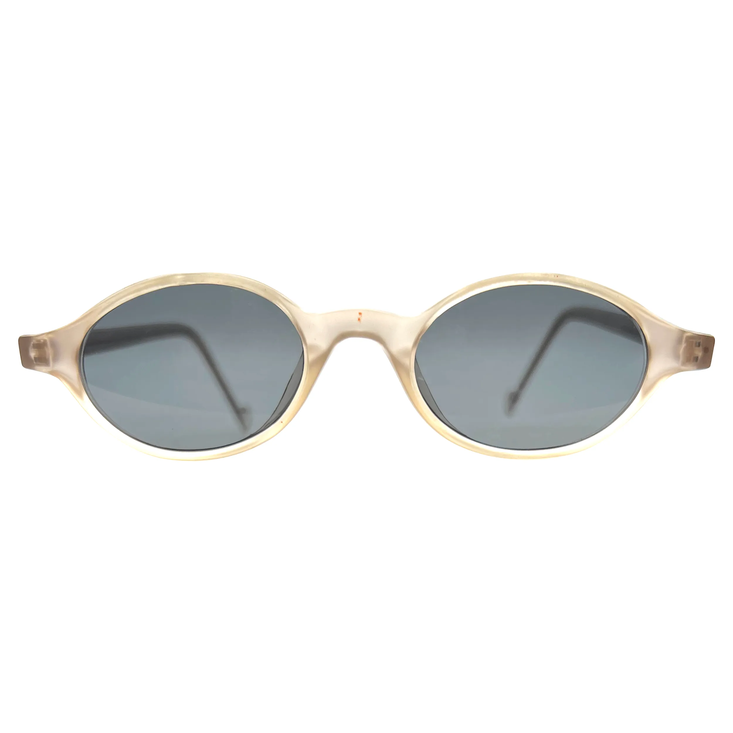BITZ Frost Tan/Super Dark Oval Sunglasses sold by Giant Vintage