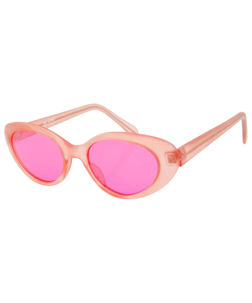 TABITHA Pink Cat-Eye Sunglasses sold by Giant Vintage product image thumbnail 3
