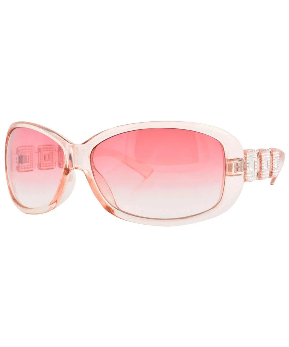 CHRISTIE Champagne Fashion-Forward Y2K Sunglasses sold by Giant Vintage product image thumbnail 2