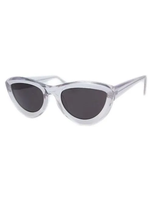 QUINN Crystal Cat-Eye Sunglasses sold by Giant Vintage