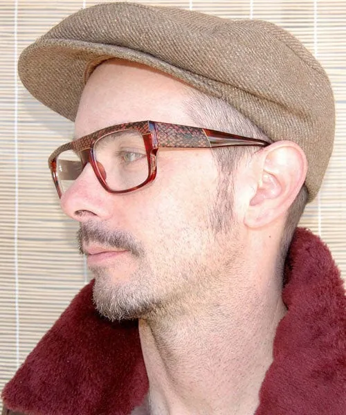 DIPPIN' Tortoise Clear Glasses sold by Giant Vintage product image thumbnail 4