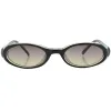 DUNKED Green Oval Sunglasses sold by Giant Vintage