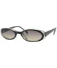 DUNKED Green Oval Sunglasses sold by Giant Vintage