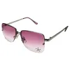 TRIXIE Rimless Y2K Sunglasses sold by Giant Vintage