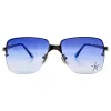 TRIXIE Rimless Y2K Sunglasses sold by Giant Vintage