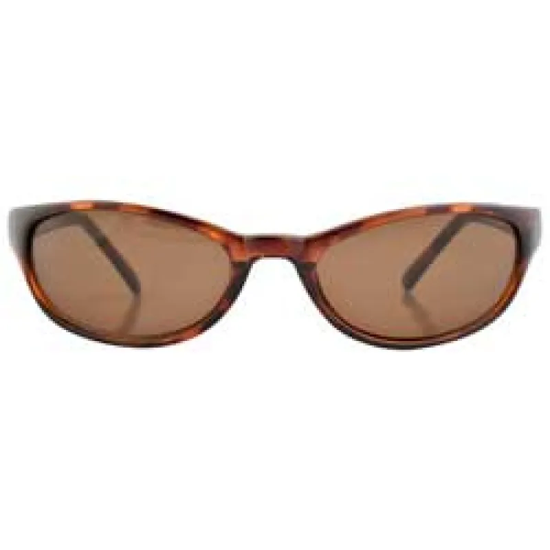WRAPPED Tortoise/Brown Indie Sunglasses sold by Giant Vintage