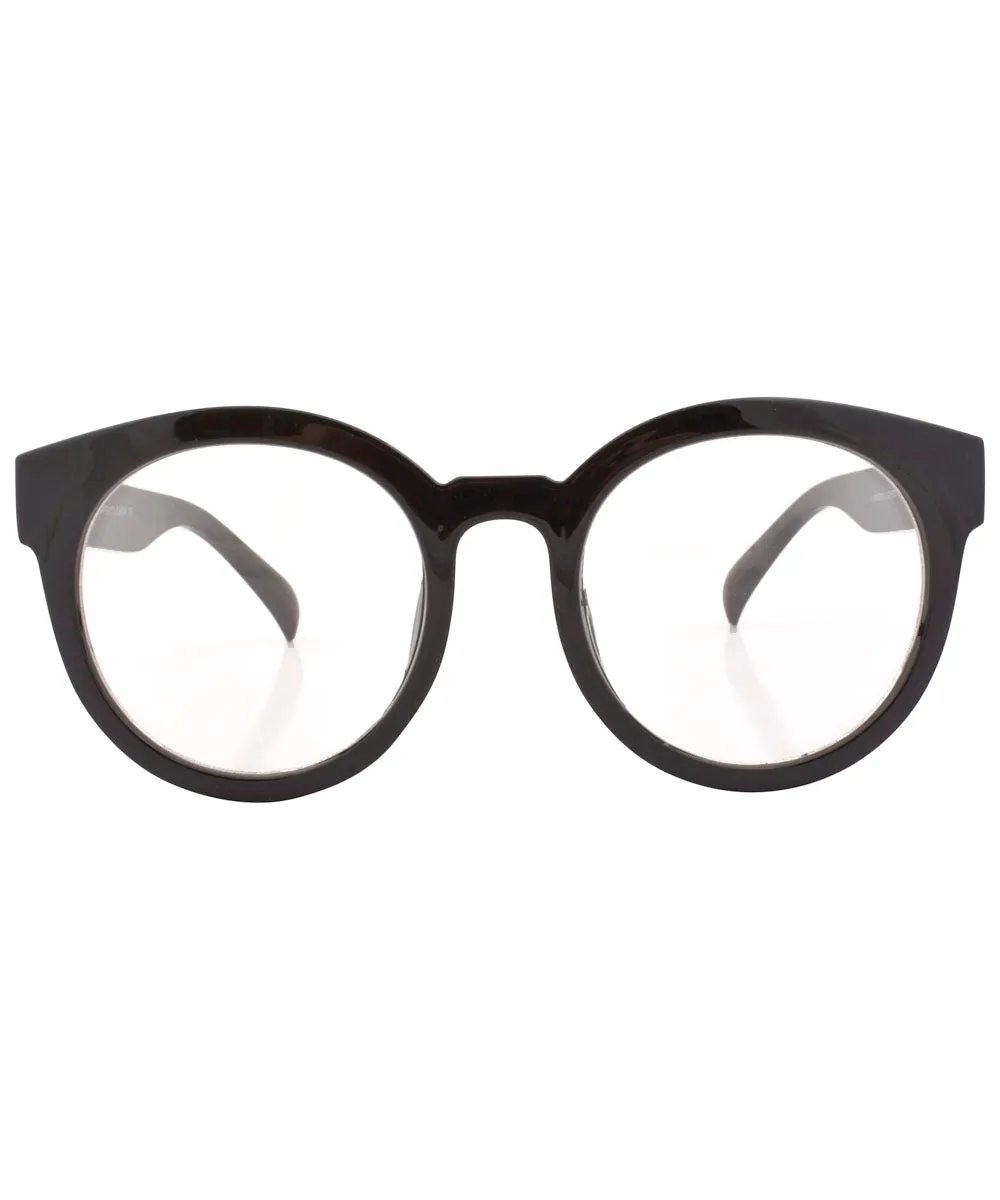 ELECTIVE Black Clear Glasses sold by Giant Vintage product image thumbnail 3