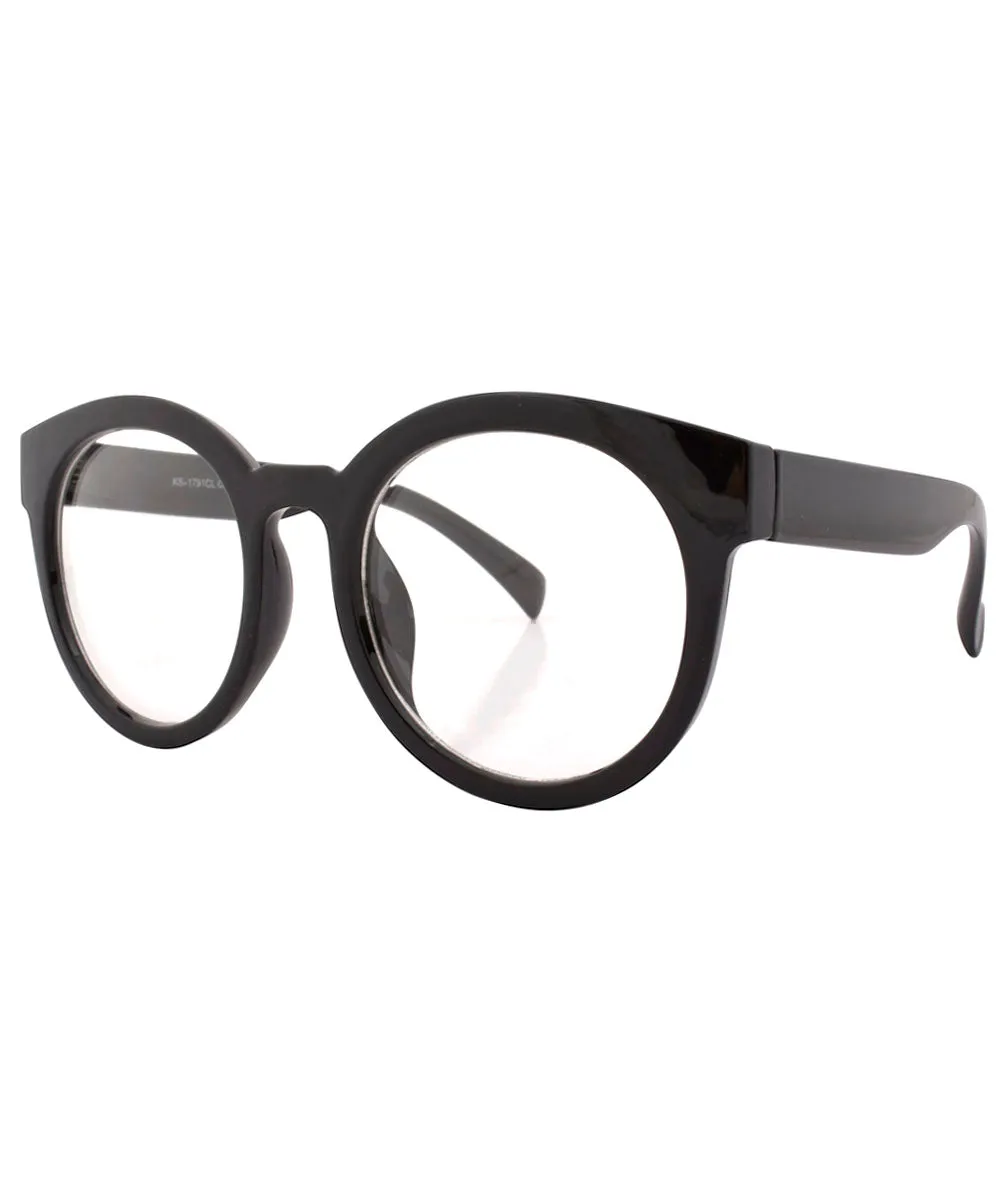 ELECTIVE Black Clear Glasses sold by Giant Vintage product image thumbnail 2