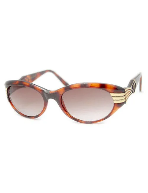 RAIN Tortoise Cat-Eye Sunglasses sold by Giant Vintage product image thumbnail 2